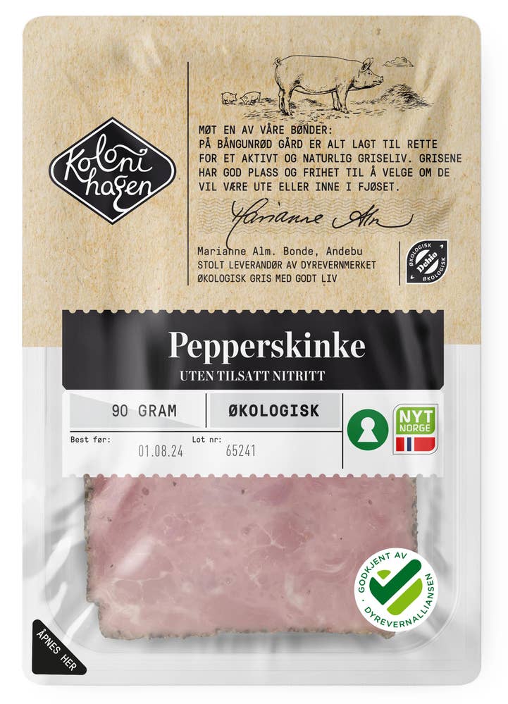 Kolonihagen Økologisk pepperskinke