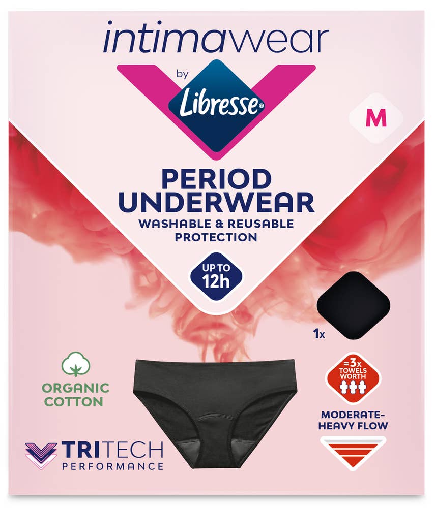 Libresse Menstruse Hipster Svart, str M