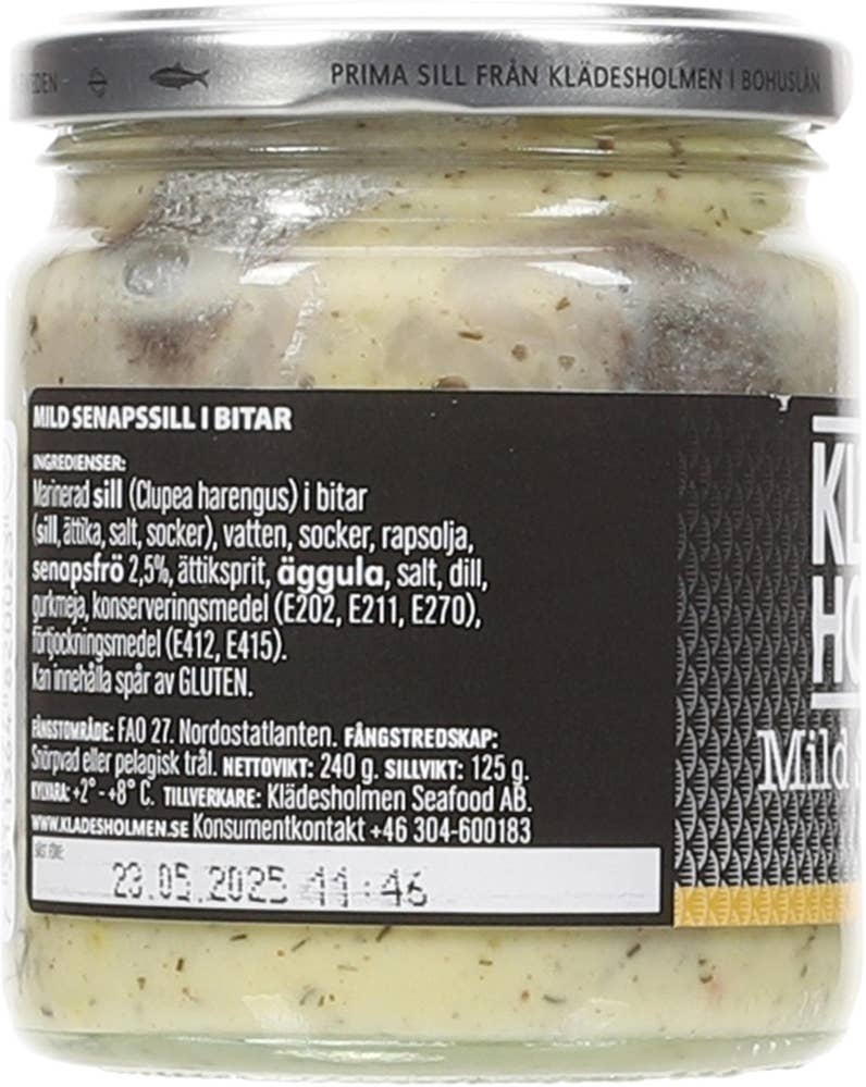 Klädesholmen Mild sennepsild