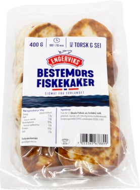 Engerviks Bestemors fiskekaker 50%