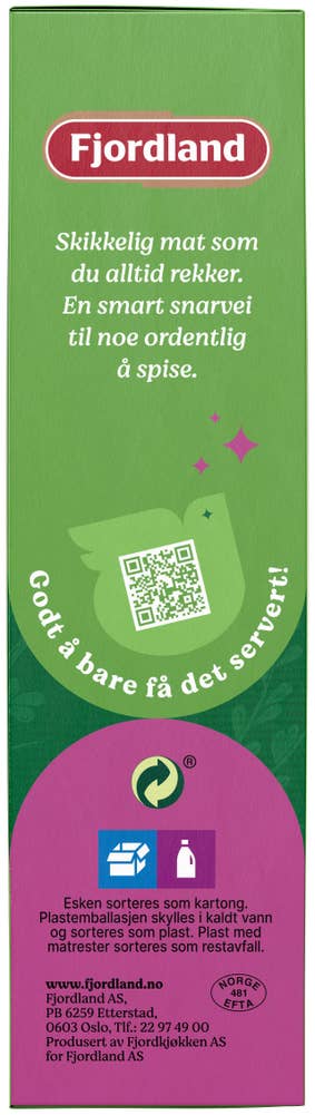 Fjordland Sweet & Sour kyllinggryte Med jasminris