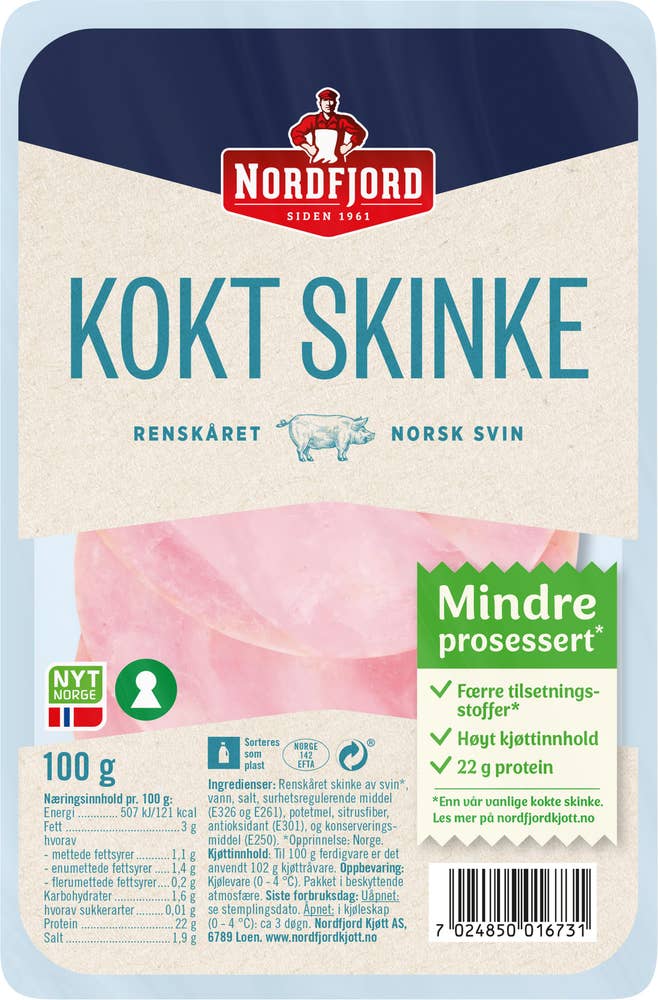 Kokt skinke