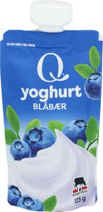Q frokostyoghurt blåbær Porsjonspose