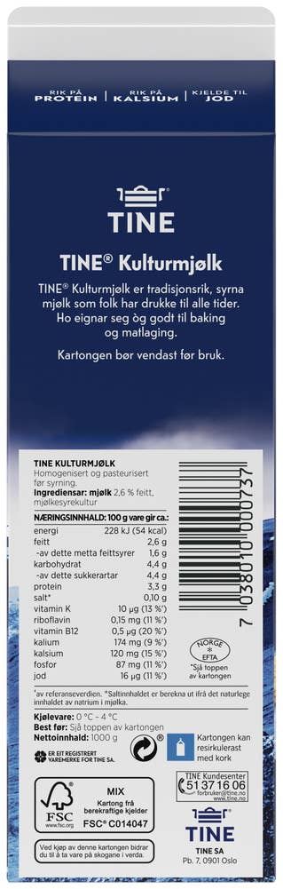 Tine Kulturmjølk