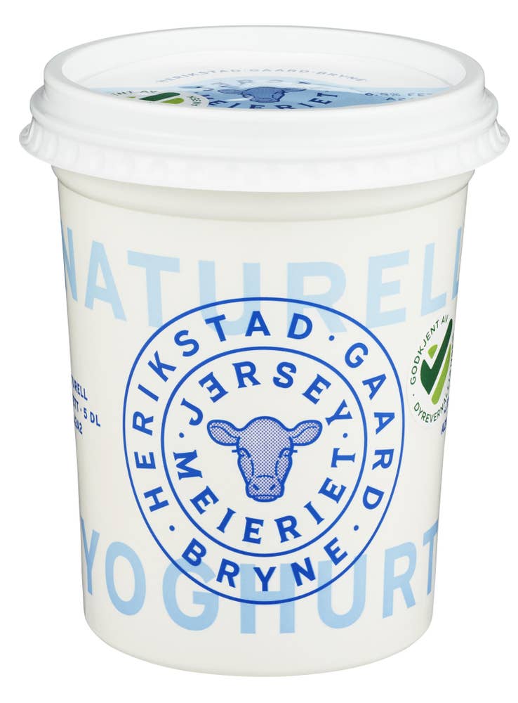 Jerseymeieriet Naturell Yoghurt