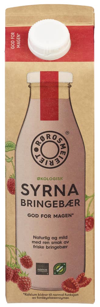 Rørosmeieriet Syrna bringebær Økologisk