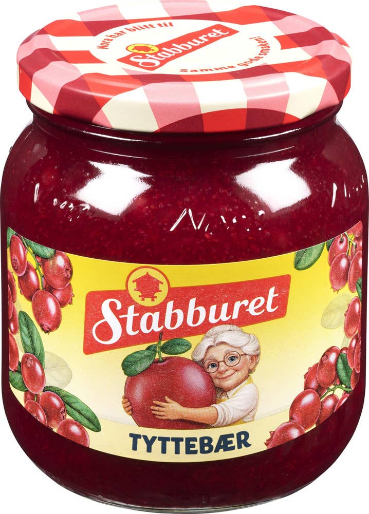 Stabburet Tyttebærsyltetøy Hjemmelaget
