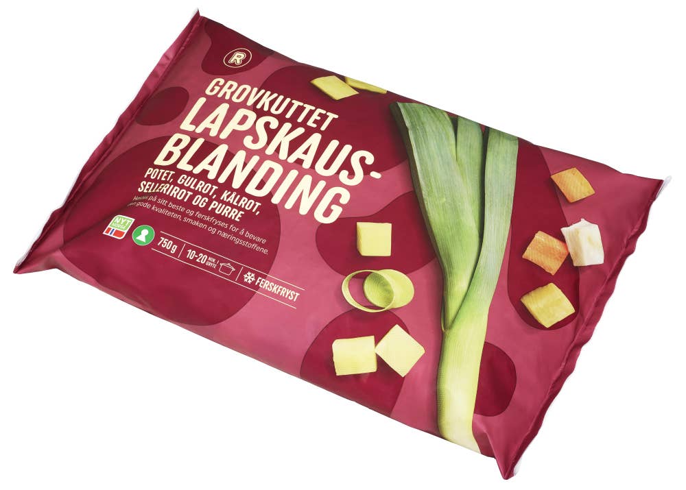 R Lapskausblanding Grovkuttet