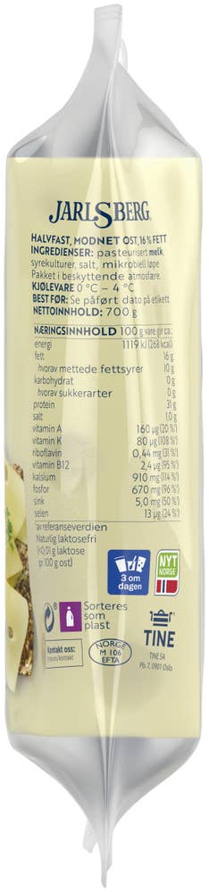 TINE Lett Jarlsberg 16%