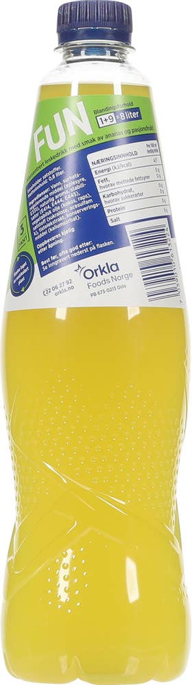 Fun Light Slush Tropisk ananas