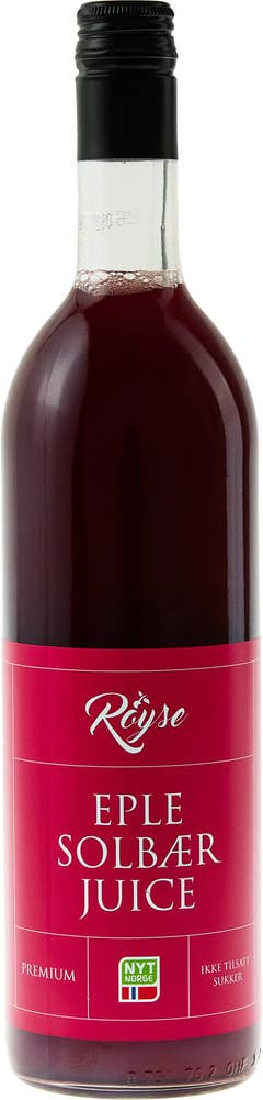 Røyse Bærpresseri Premium Eple- og Solbærjuice