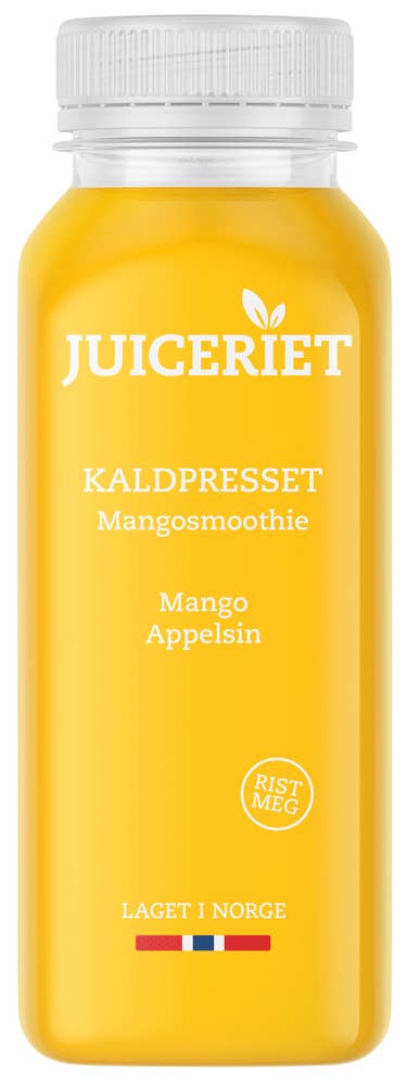 Juiceriet Kaldpresset Mangosmoothie Mango & Appelsin