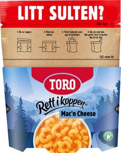 TORO Rik Mac'n cheese Rett i koppen