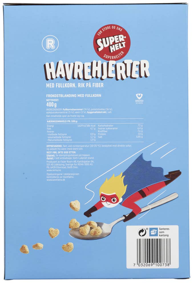 R Havrehjerter superhelt