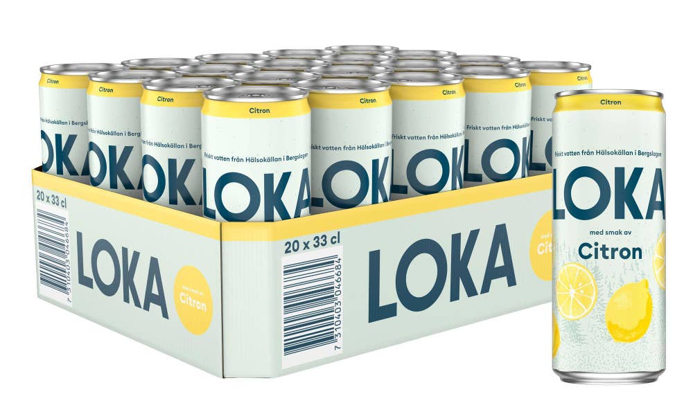 LOKA Sitron 20 x 0,33L