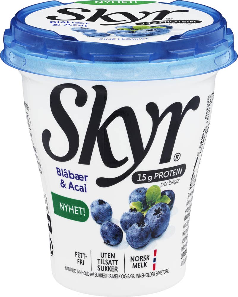 Skyr blåbær & acai 160 g