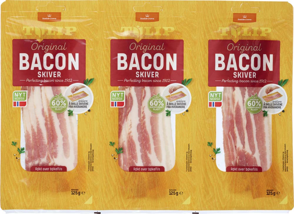 Tulip Skivet Bacon 3-pak Partivare