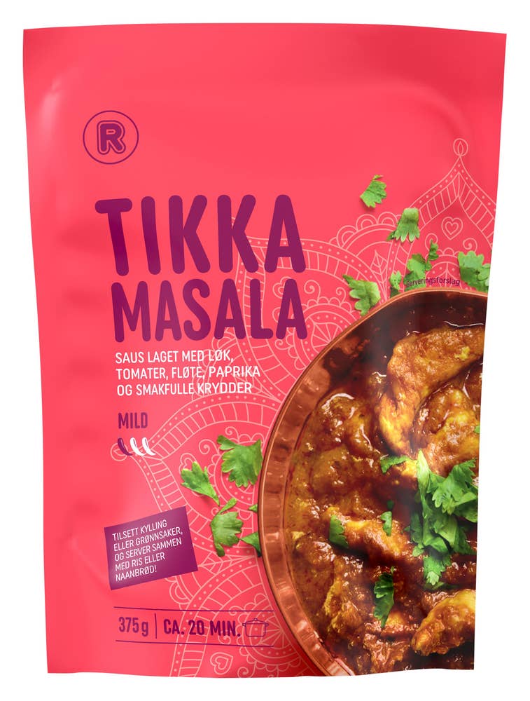 R Tikka Masala saus