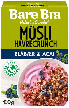 Bare Bra Blåbær & Acai Müsli