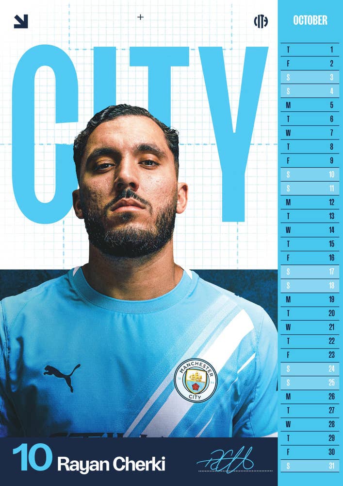 Magic Store Manchester City - kalender 2026 A3