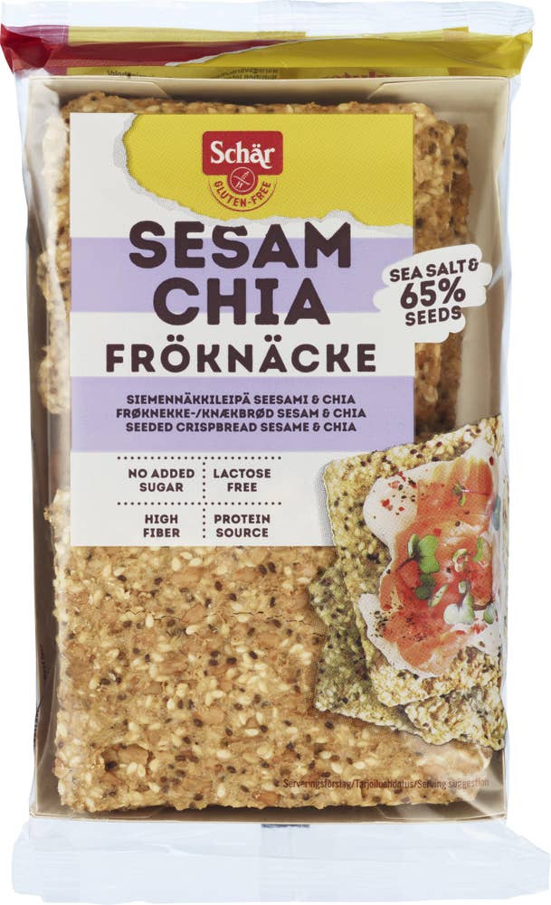 Schär Glutenfri fröknäcke sesam & chia