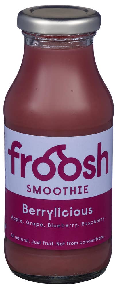 Froosh Smoothie Blåbær & Bringebær