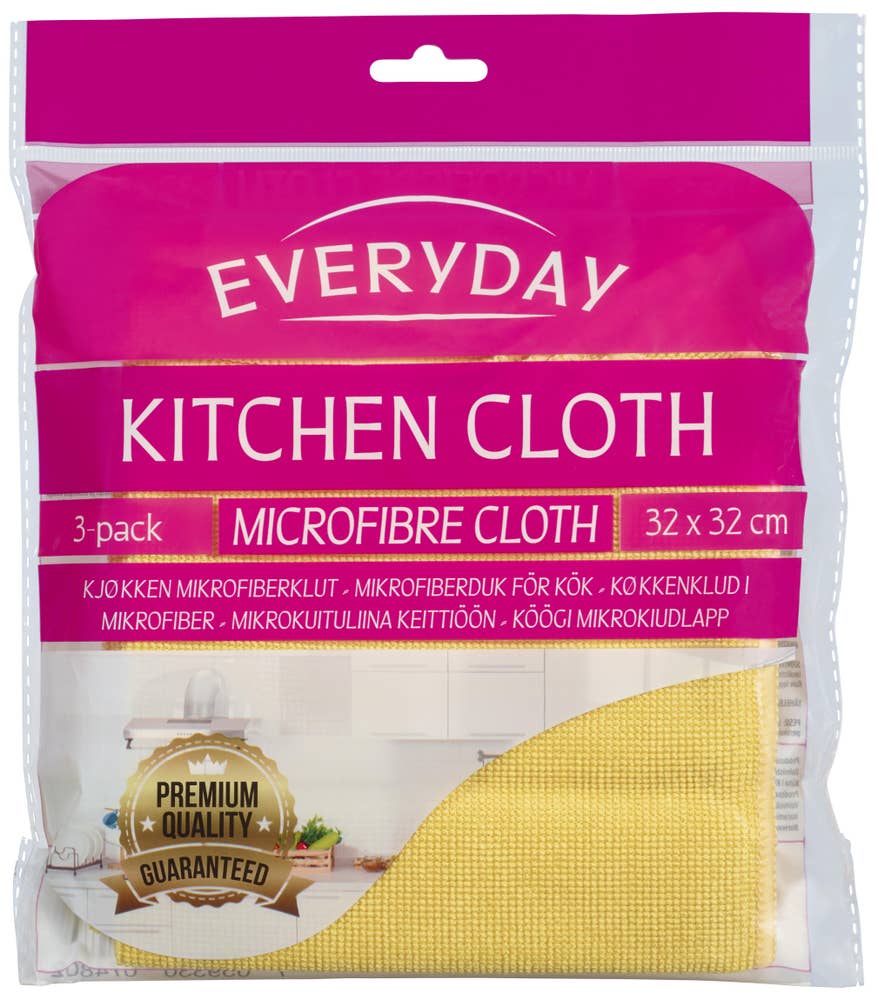 Everyday mikrofiberklut til kjøkken