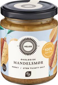 Helios Mandelsmør mørkt Økologisk