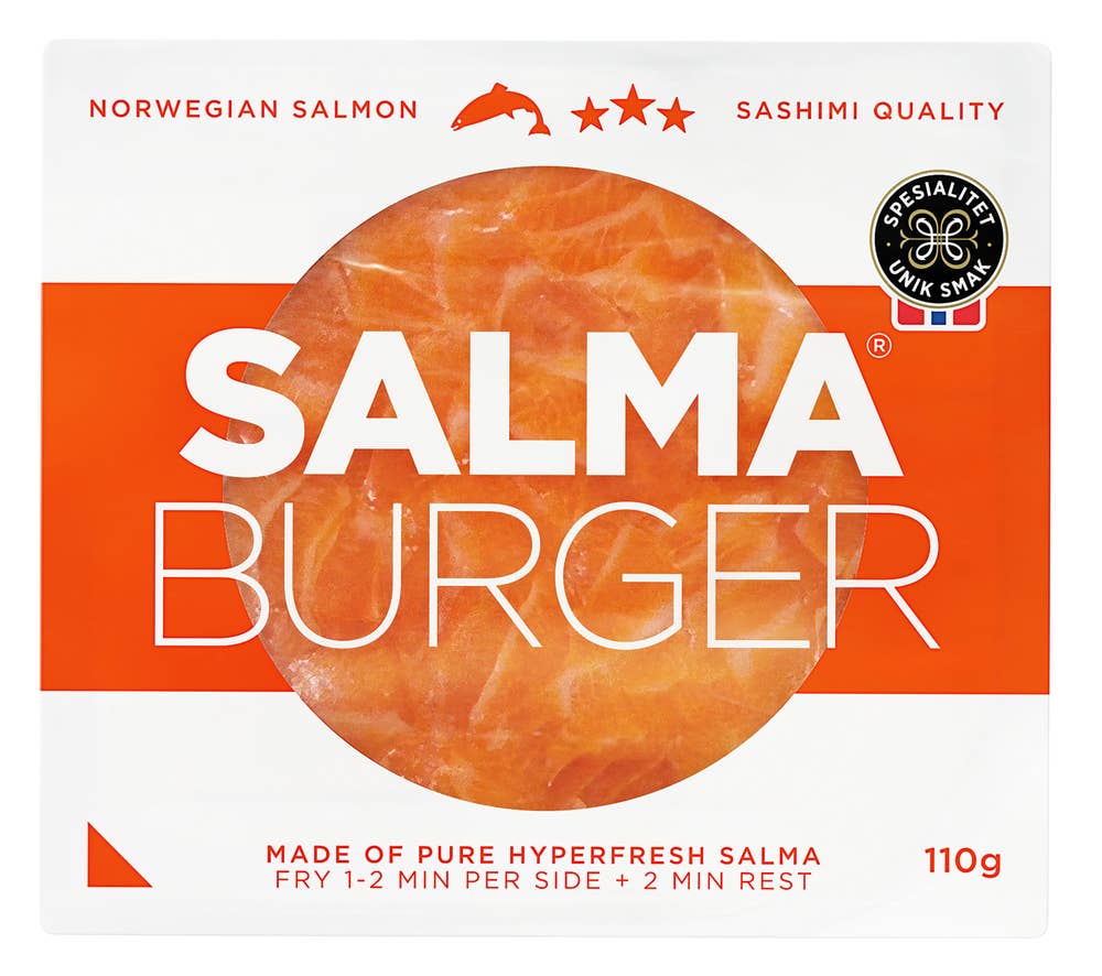 Salma® Burger original 1 stk lakseburger