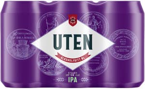 Aass Bryggeri Aass UTEN IPA 6x0,33 l