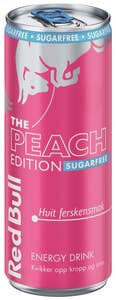 Red Bull Fersken Sukkerfri