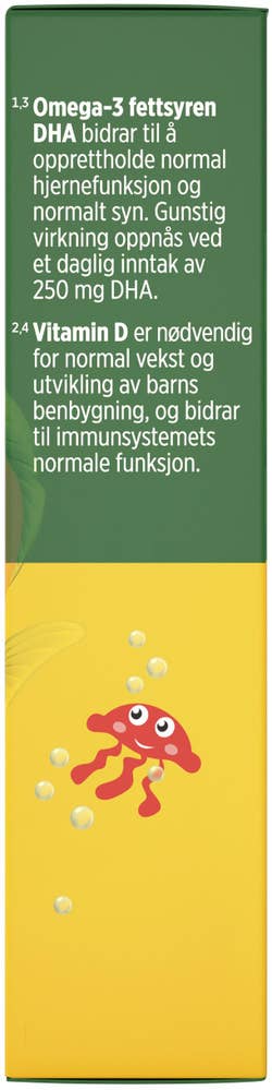 Möller's Geléfisker med jordbærsmak