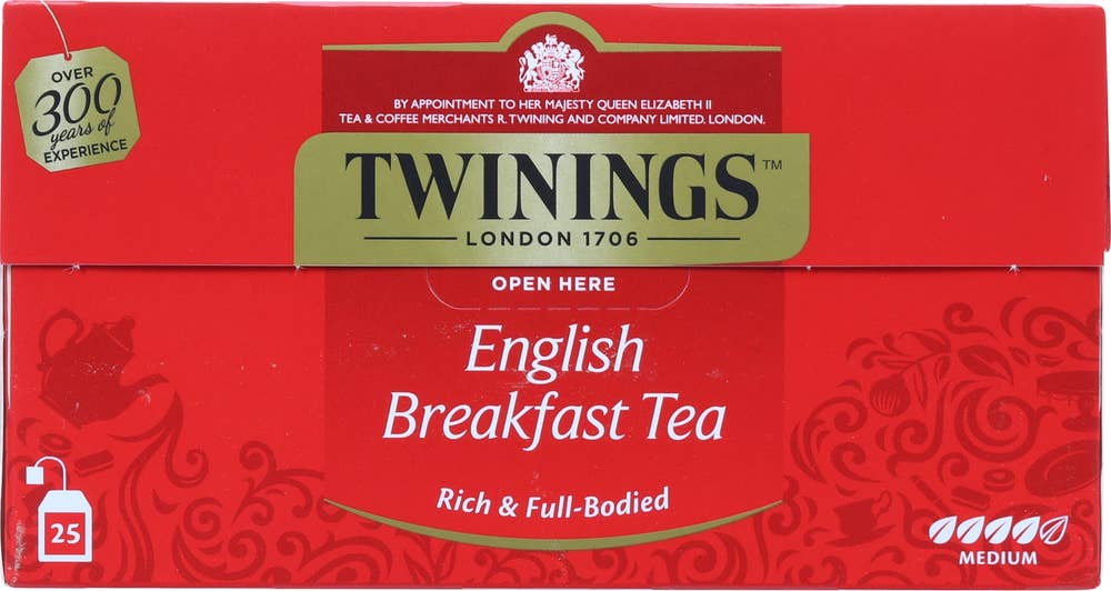 Twinings English Breakfast 25 poser