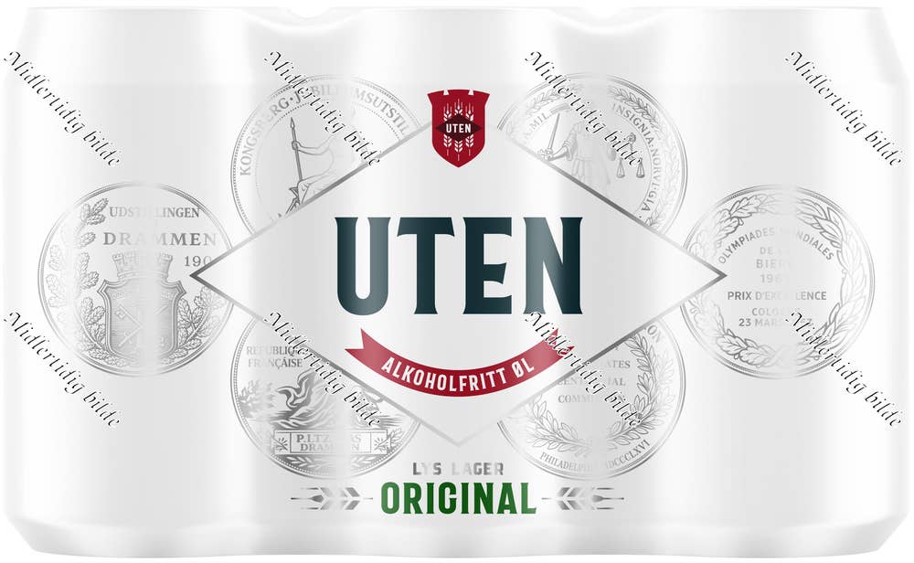 Aass Bryggeri Aass UTEN Original 6 x 0,33l