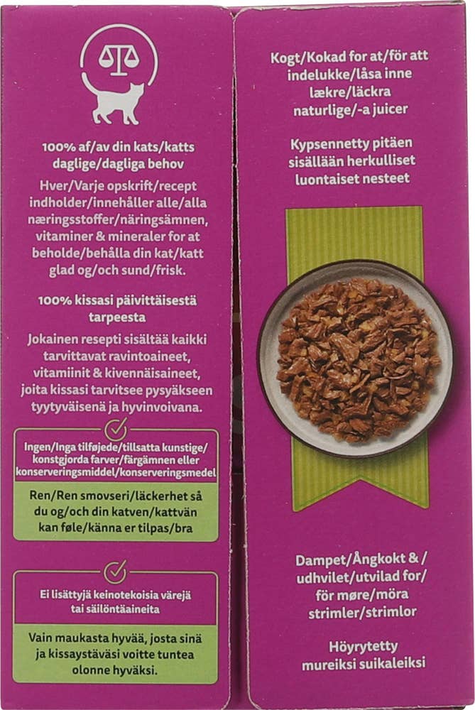 Whiskas Pure Delight Mixed Selection Til voksne katter fra 1 år, 12x85g