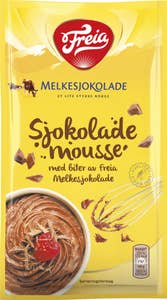 FREIA Sjokolademousse Med biter av Freia melkesjokolade