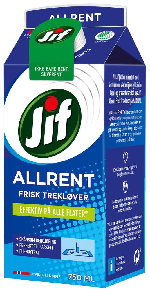Jif Allrent frisk trekløver