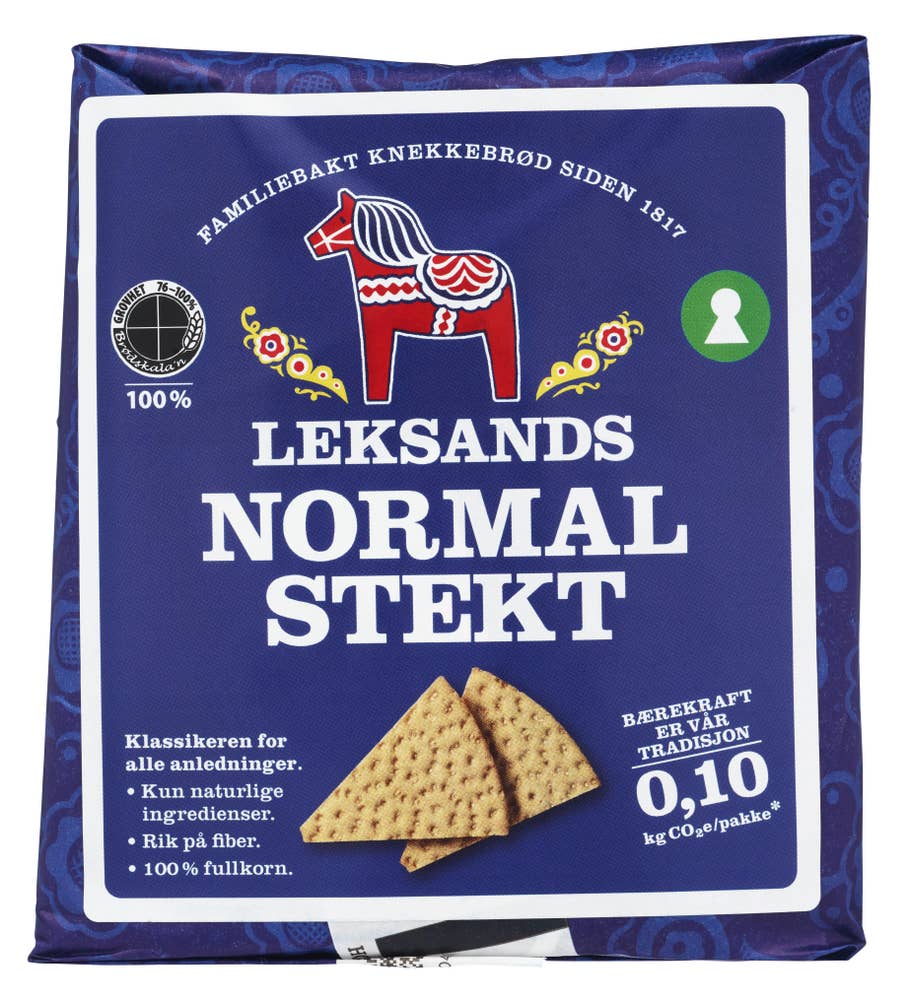 Leksands Knekkebrød Normalt Stekt