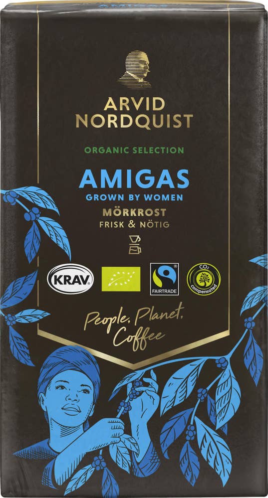 ARVID NORDQUIST Fairtrade Selection Amigas Filtermalt kaffe