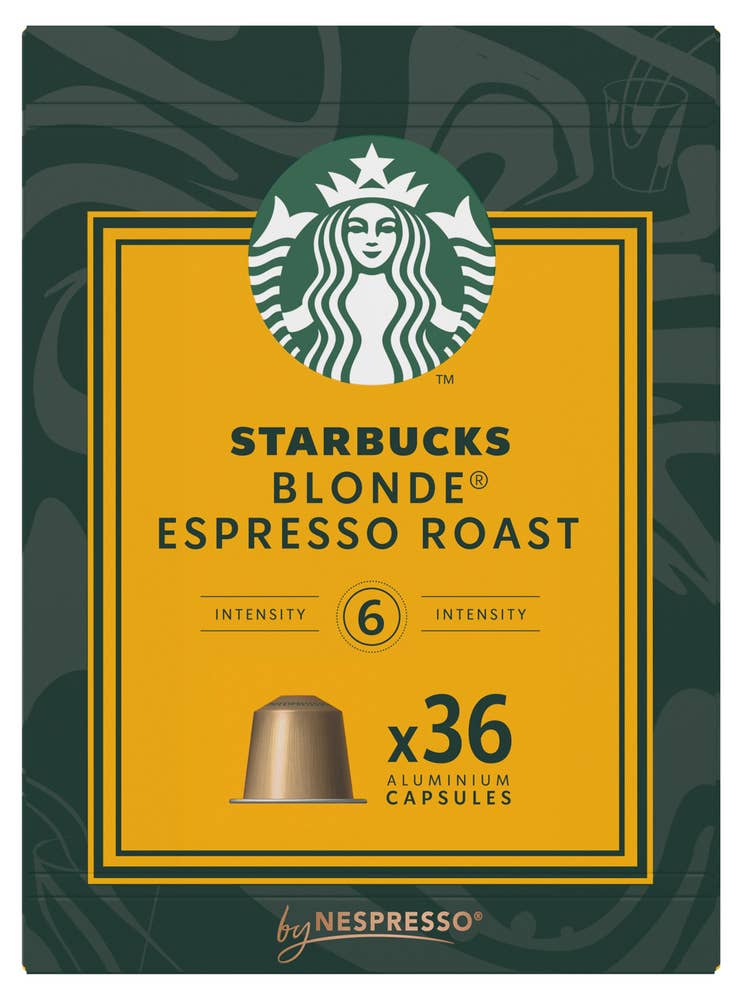 Starbucks Blond Espresso Multipack 36 kapsler, intensitet 6