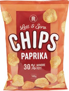 R Paprikachips Lett & sprø