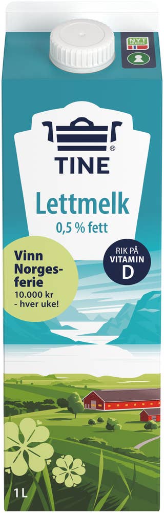 Tine Lettmelk 0,5%