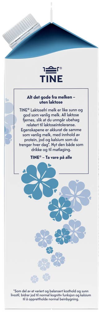 Tine Laktosefri Lettmelk 0,5%