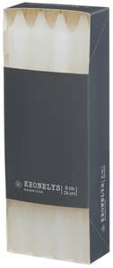 REMA 1000 Kronelys hvit 24cm
