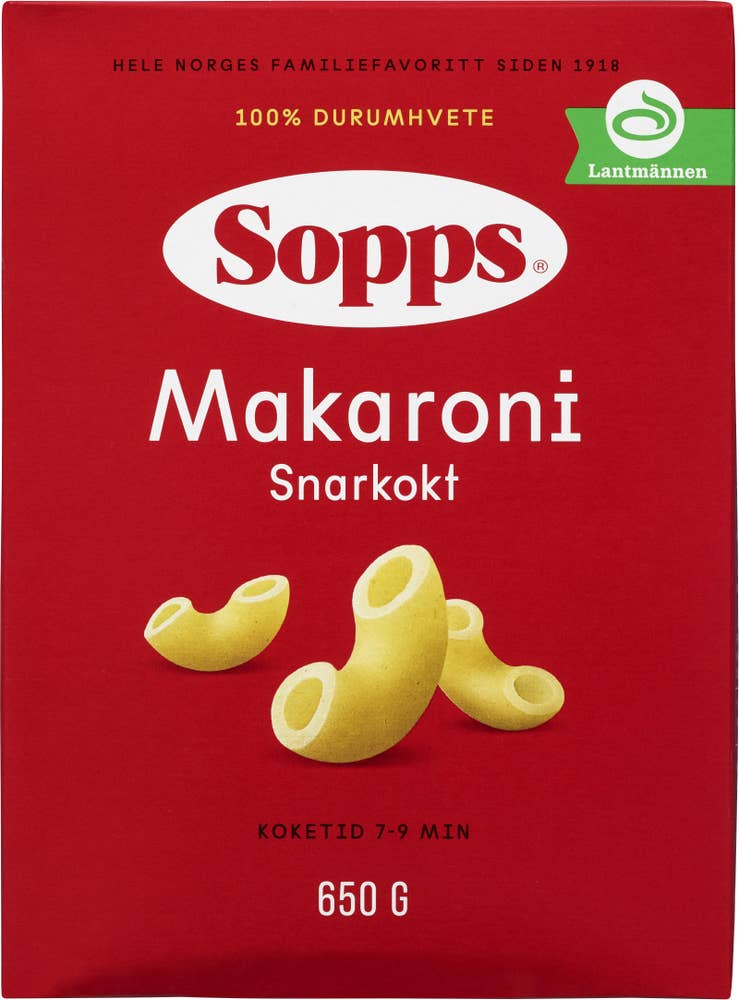 Sopps Makaroni snarkokt