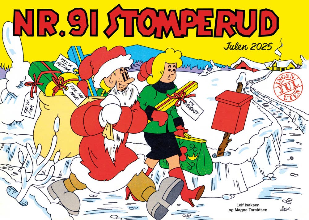 Bladcentralen Nr. 91 Stomperud julehefte Julen 2025