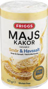 Friggs Maiskaker smør & havsalt