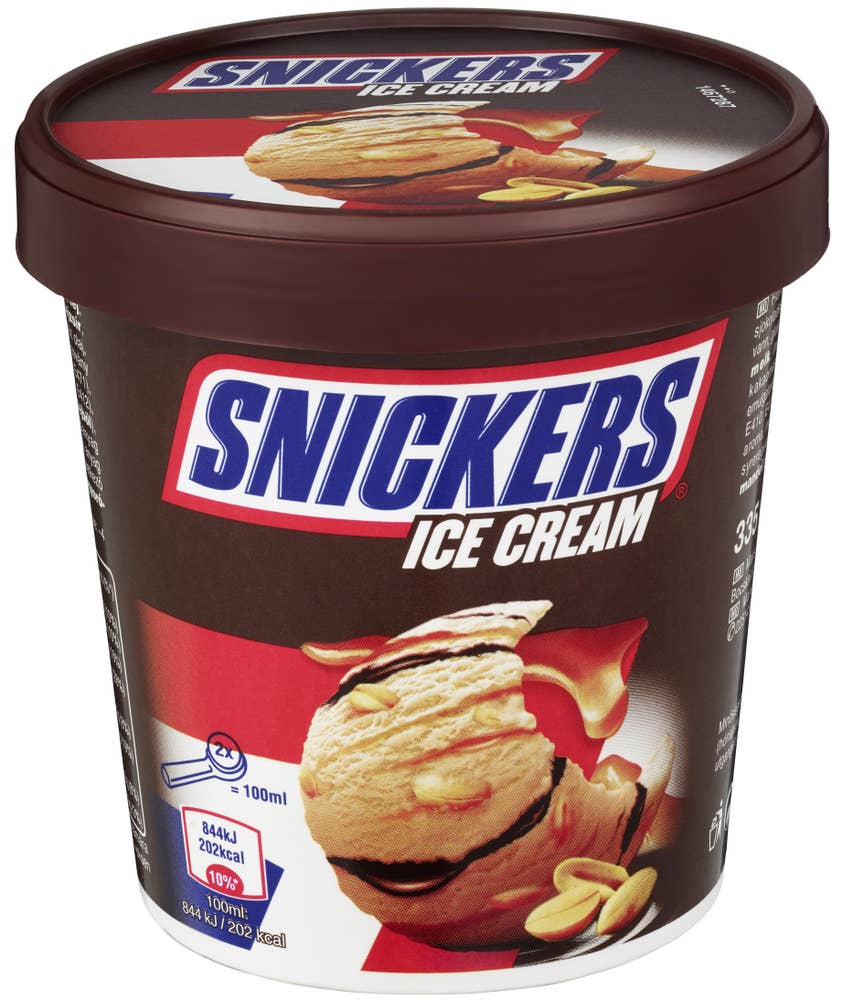 Snickers iskrem
