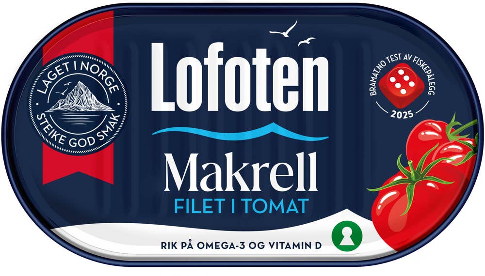 Lofoten Makrell i tomat Original