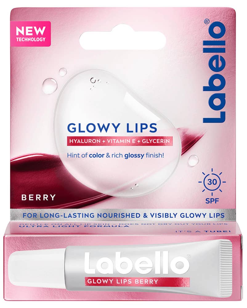 Labello Glowy lips SPF 30 Berry tinted
